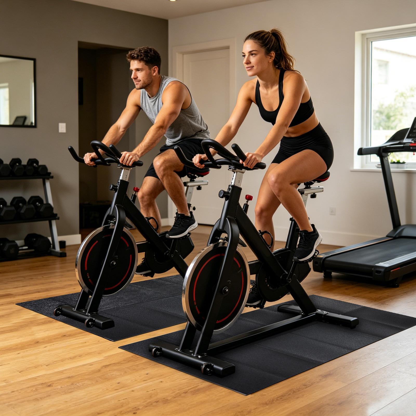 แผ่นรองลู่วิ่งไฟฟ้าแบบหนา กันน - Home Gym Yoga บทวิจารณ์และราคา