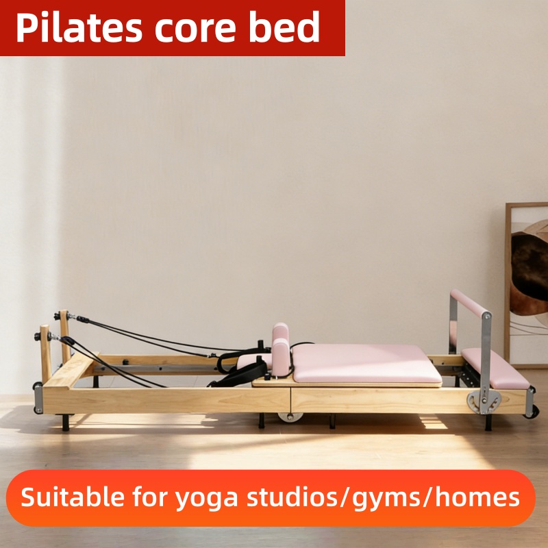 เตียงพิลาทิสแบบพับได้ ทำจากไม้ - Home Gym Yoga บทวิจารณ์และราคา