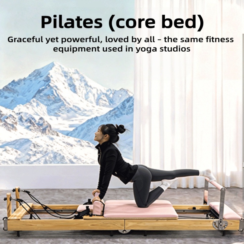 เตียงพิลาทิสแบบพับได้ ทำจากไม้ - Home Gym Yoga บทวิจารณ์และราคา
